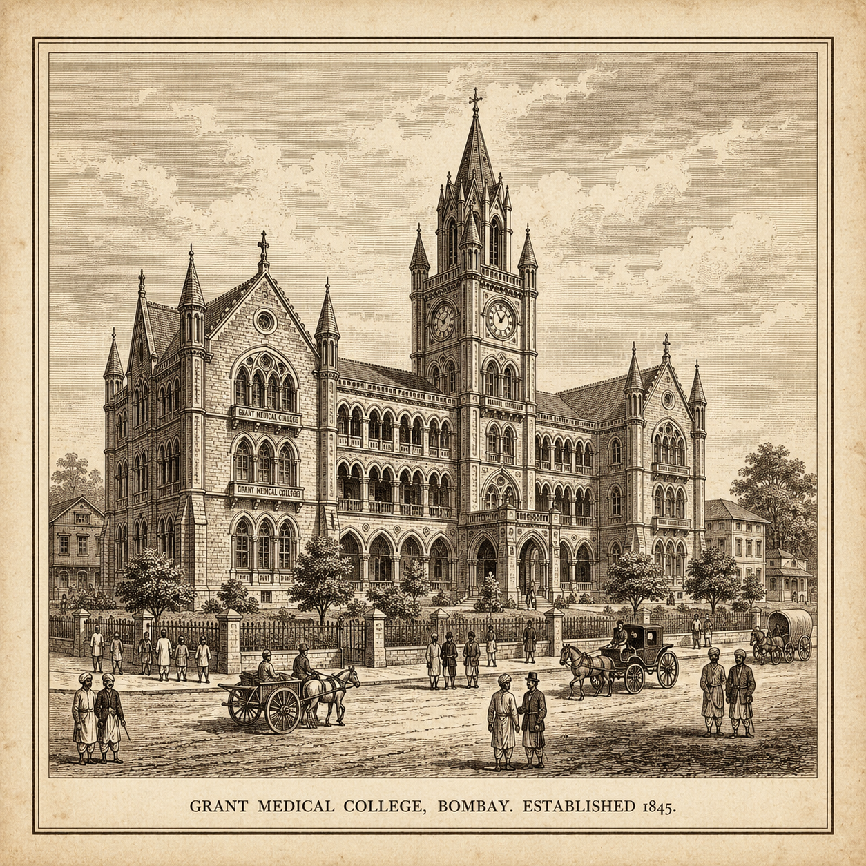 GRANT MEDICAL COLLEGE, BOMBAY (EST. 1845)