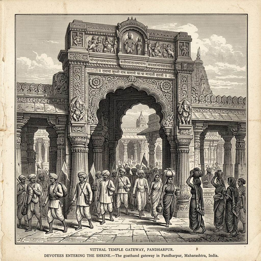 VITTHAL TEMPLE ENTRANCE, PANDHARPUR