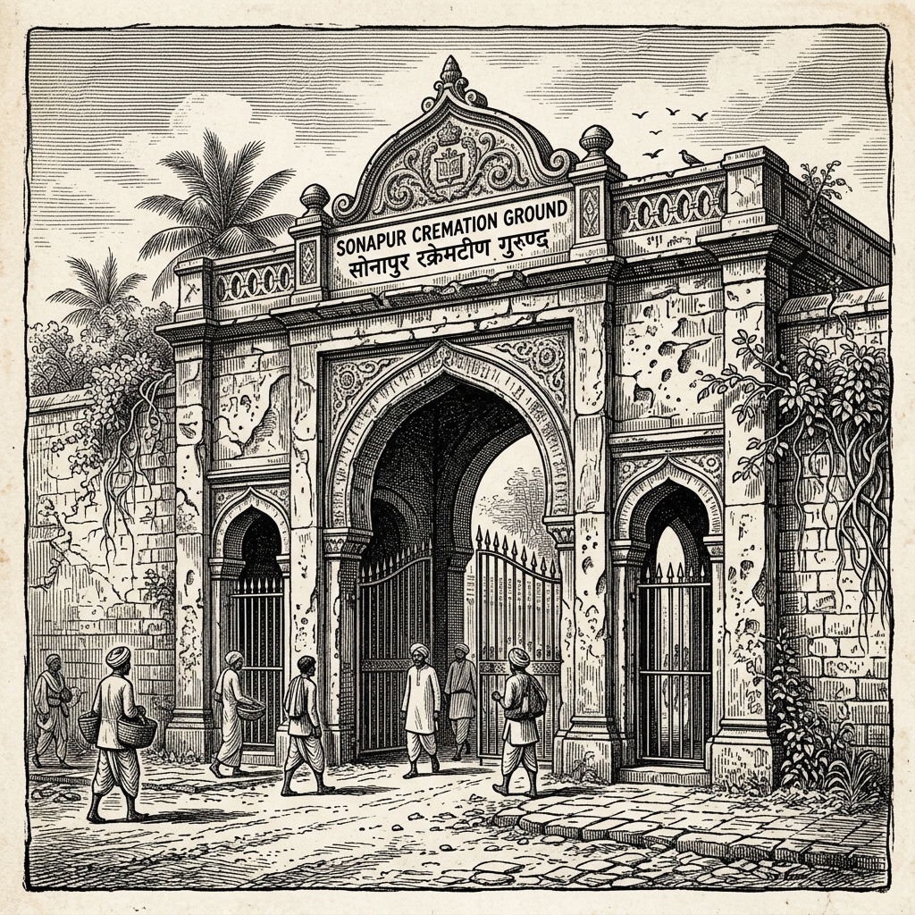 SONAPUR CREMATION GROUND GATE